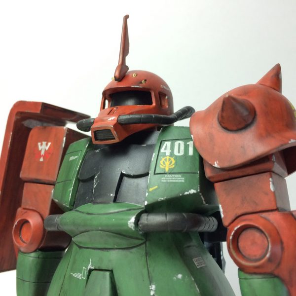 旧キット　ガルマ専用高機動型ザク