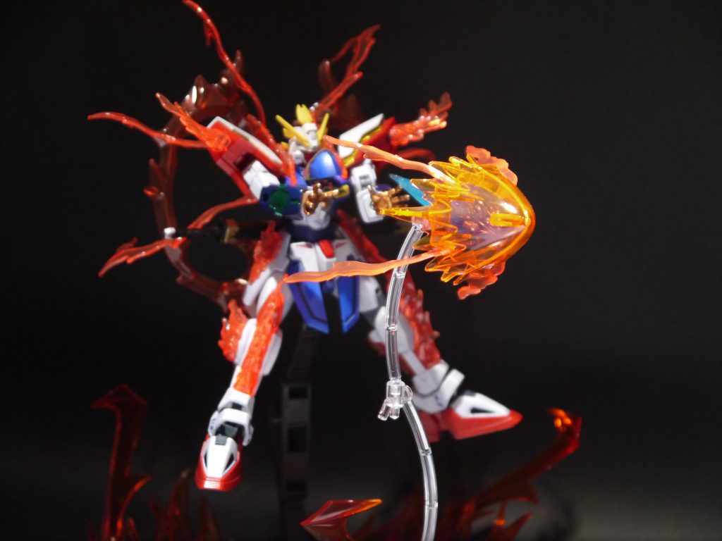 最終奥義!石破日輪弾!!摩利支天モードは爆発的な加速と出力を誇るが、エネルギーを放出し続ける上に防御力も犠牲になるため短期決戦用のモードとなる。強力なエース機体を相手にする際に発動し、相手を滅却する。