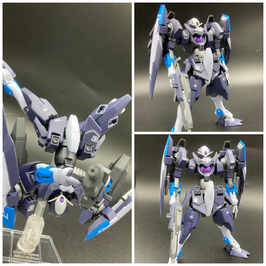 パトリック コーラサワー機で防御が非常に高いのが特徴ですね!!シールド裏面にはグレネードが装備してあります!