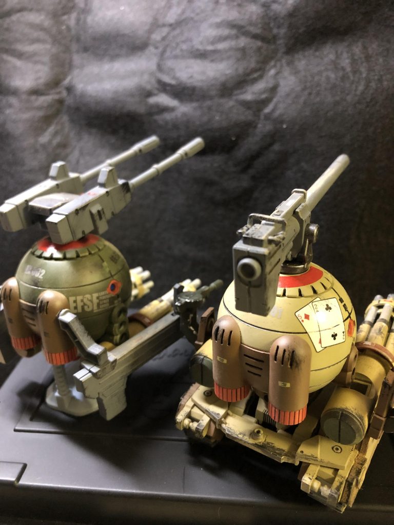 トランプのデカールも貼りました