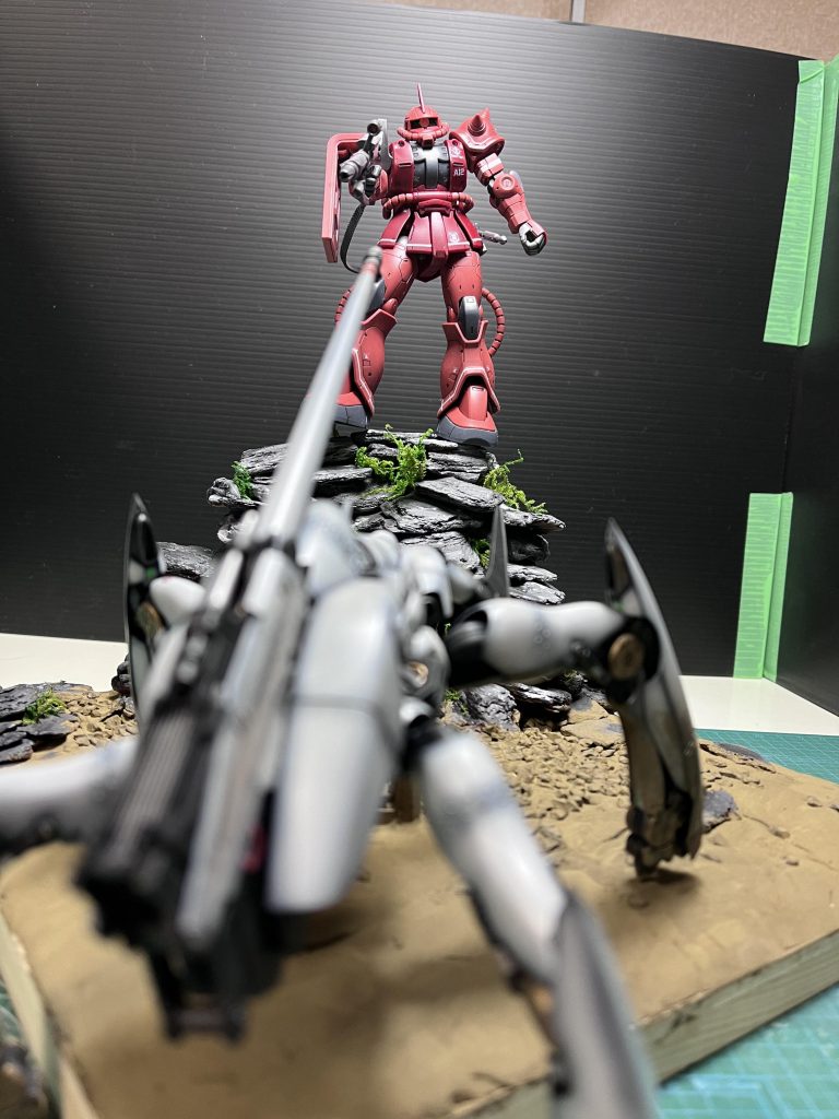 未知との遭遇 HG originシャアザク–4枚目/制作者:陸ガメのリク