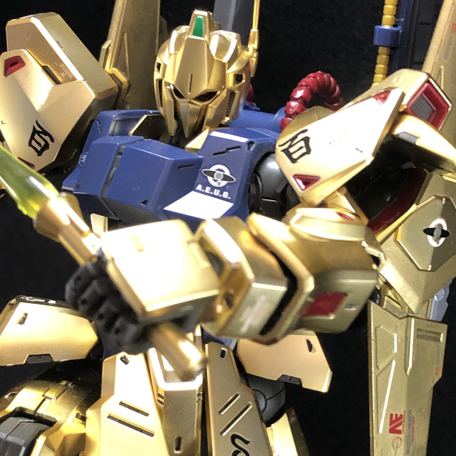 MG 百式 ゴールドメッキ グフ Ver.2.0 ガンダム Ver.Ka - 模型/プラモデル