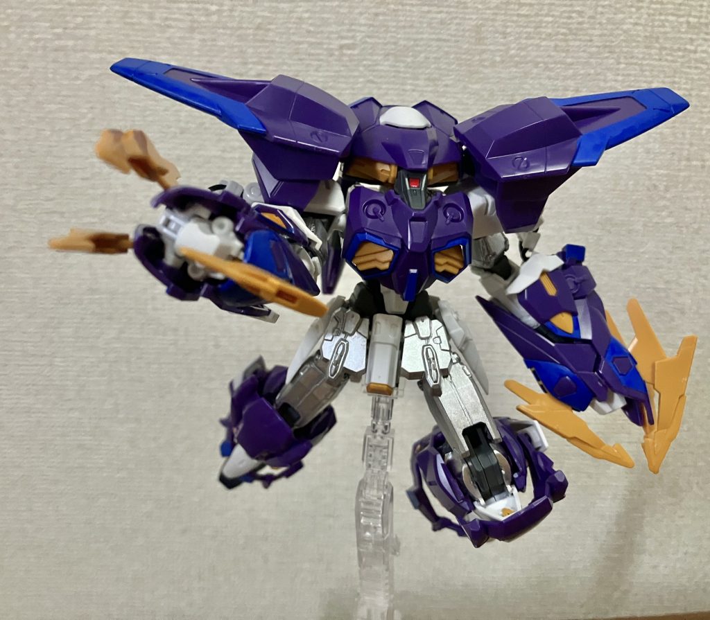 バインダー改修で接近戦モードもボリューム感が出て満足。