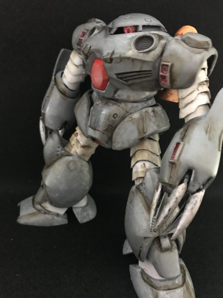 HGUCズゴックEウェザリング–2枚目/制作者：ガンライ