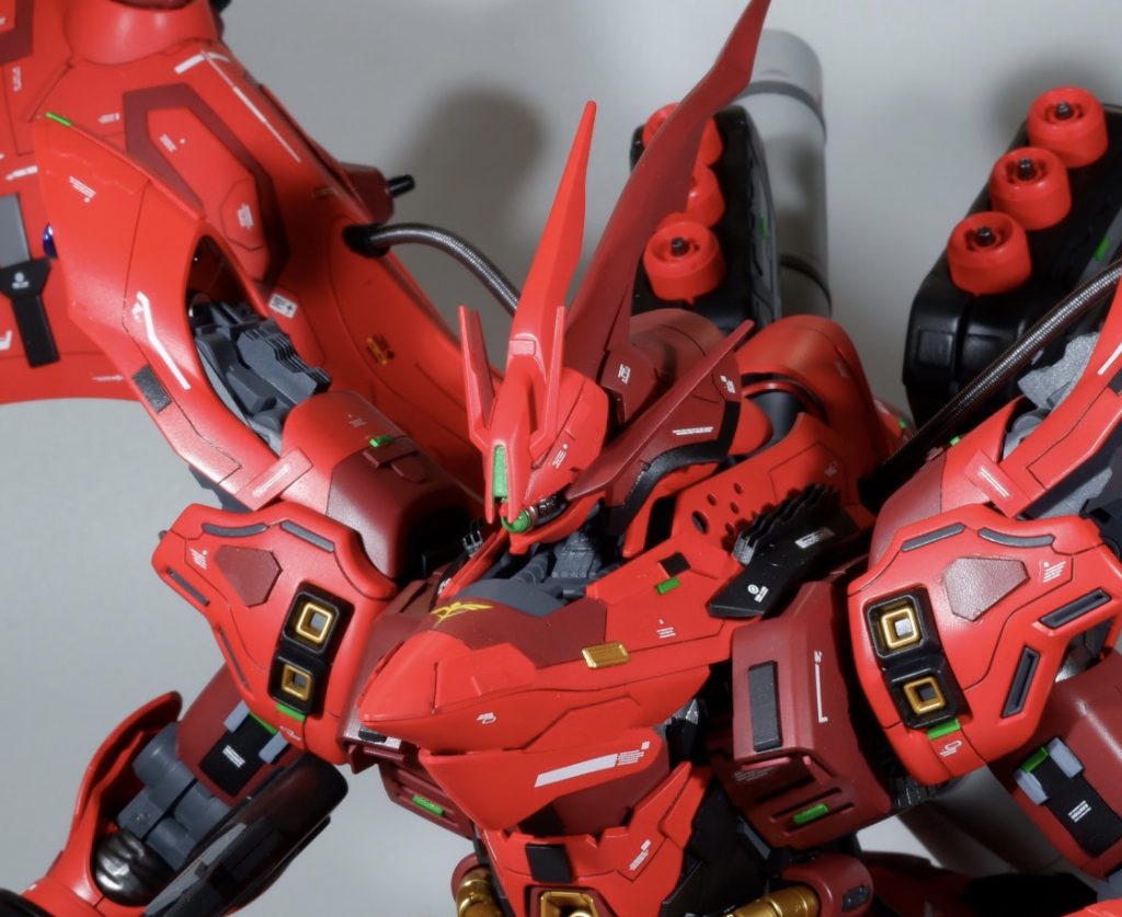 アップ画像①各部位、両機のパーツで構成される様に心がけて作成しました。