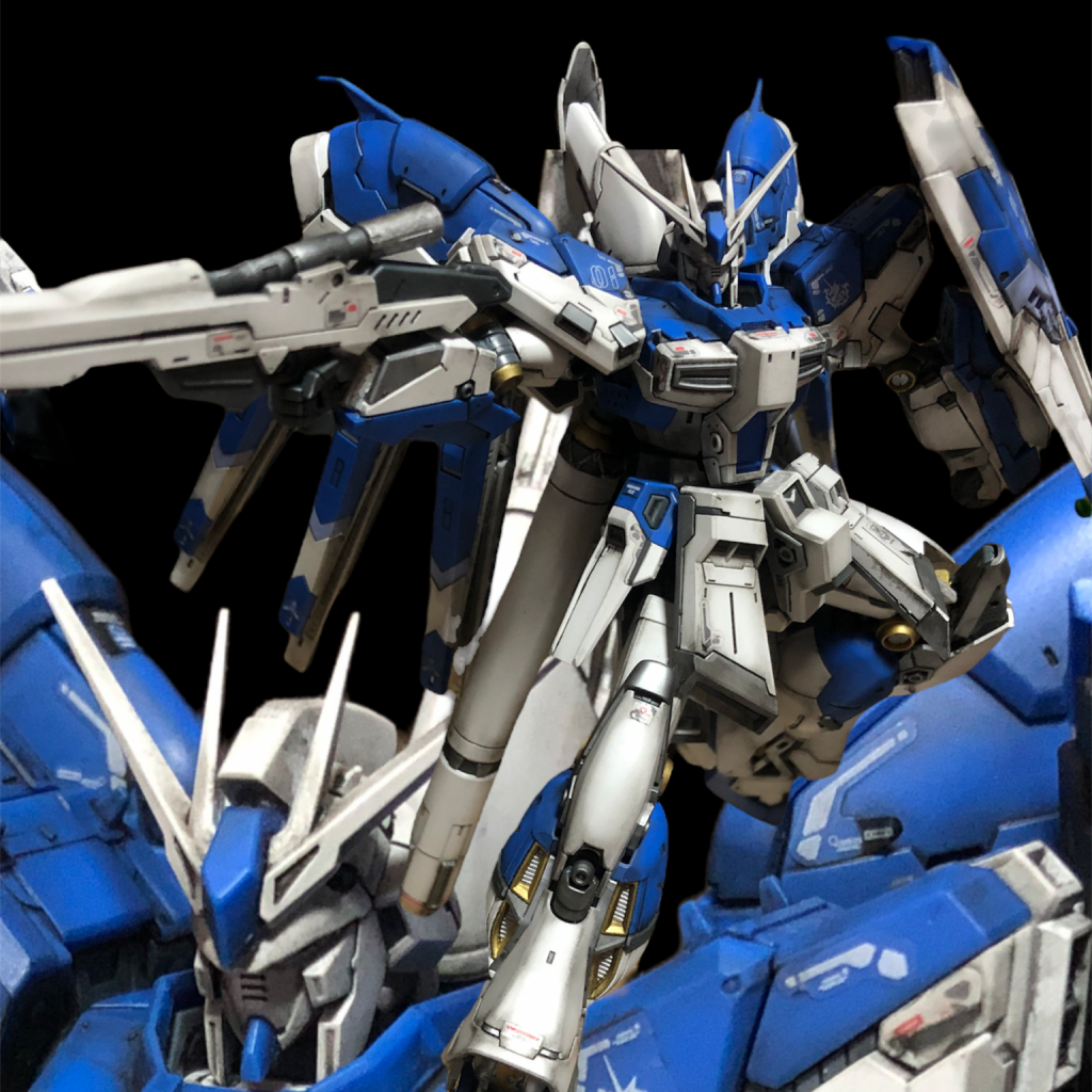 RG Hi-νガンダム 成形色仕上げ｜nextnewさんのガンプラ作品｜GUNSTA（ガンスタ）