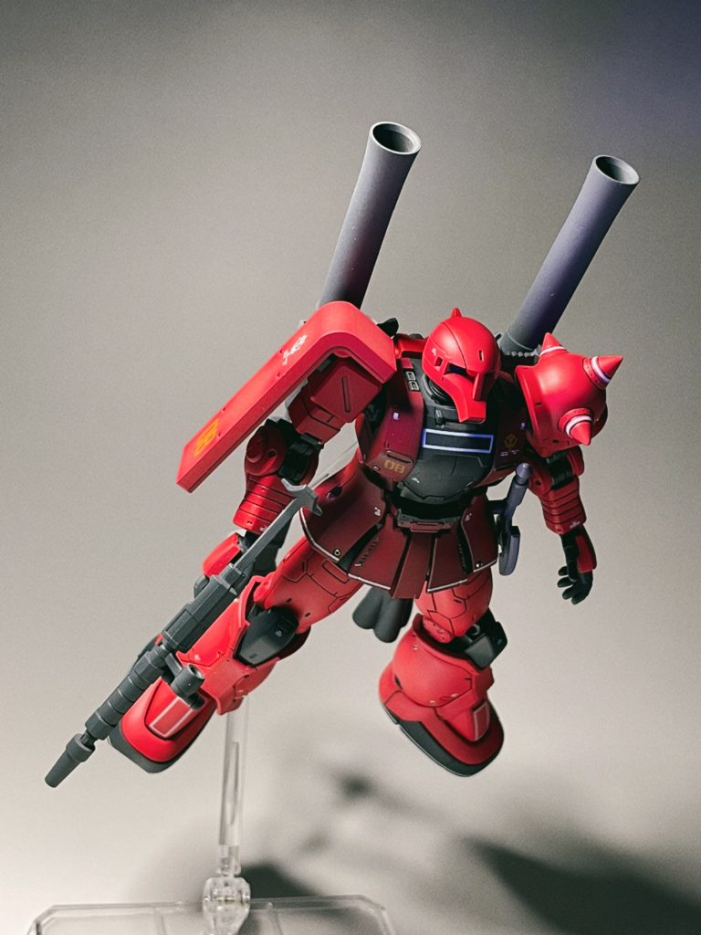 バズーカは合わせ目消しをしています。