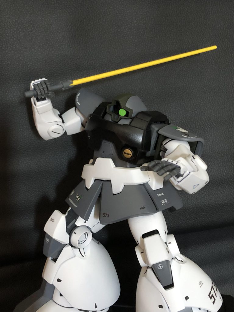 ヒートサーベルはシンプルにつや消しだけ