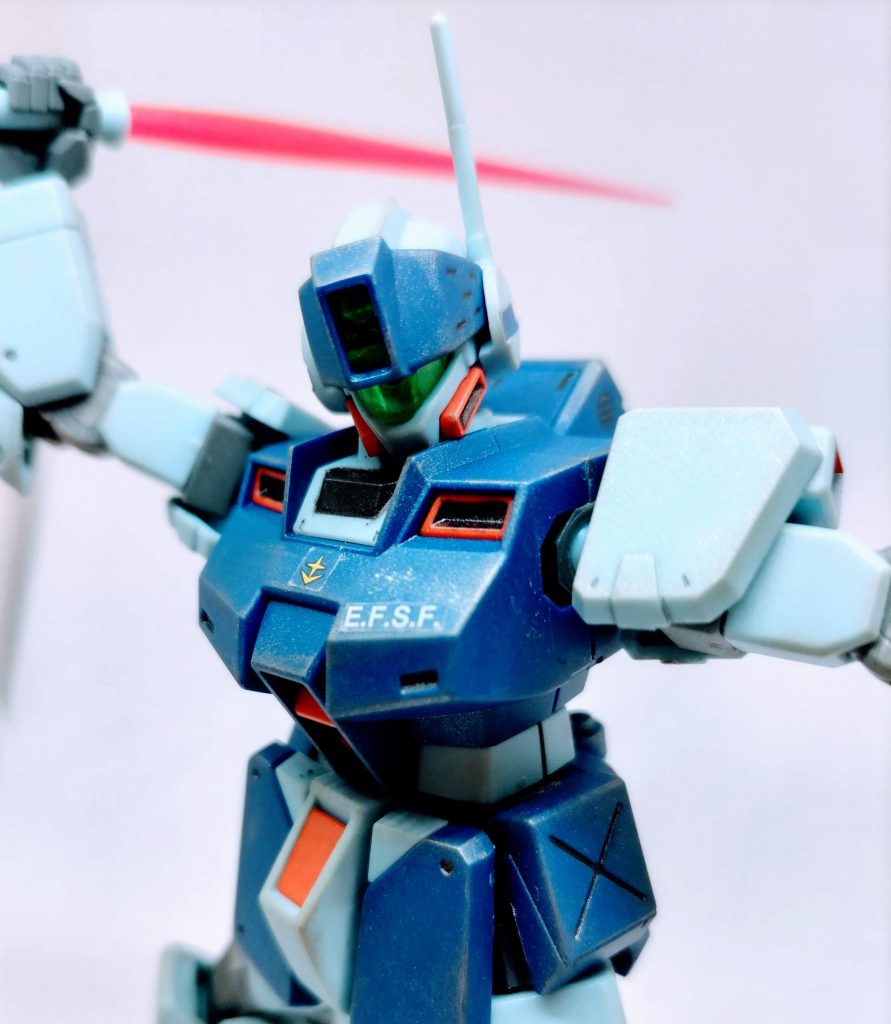 HGUC ジムスナイパー2–7枚目/制作者：りゅあり