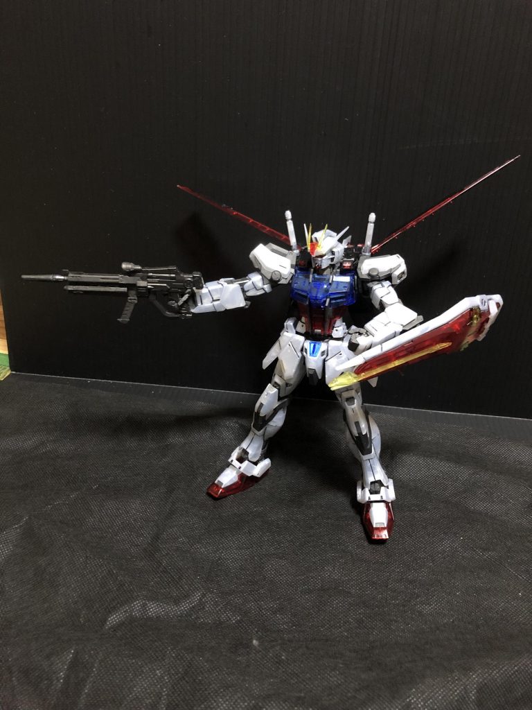 エールストライクガンダム クリアパーツ–5枚目/制作者：アッキー