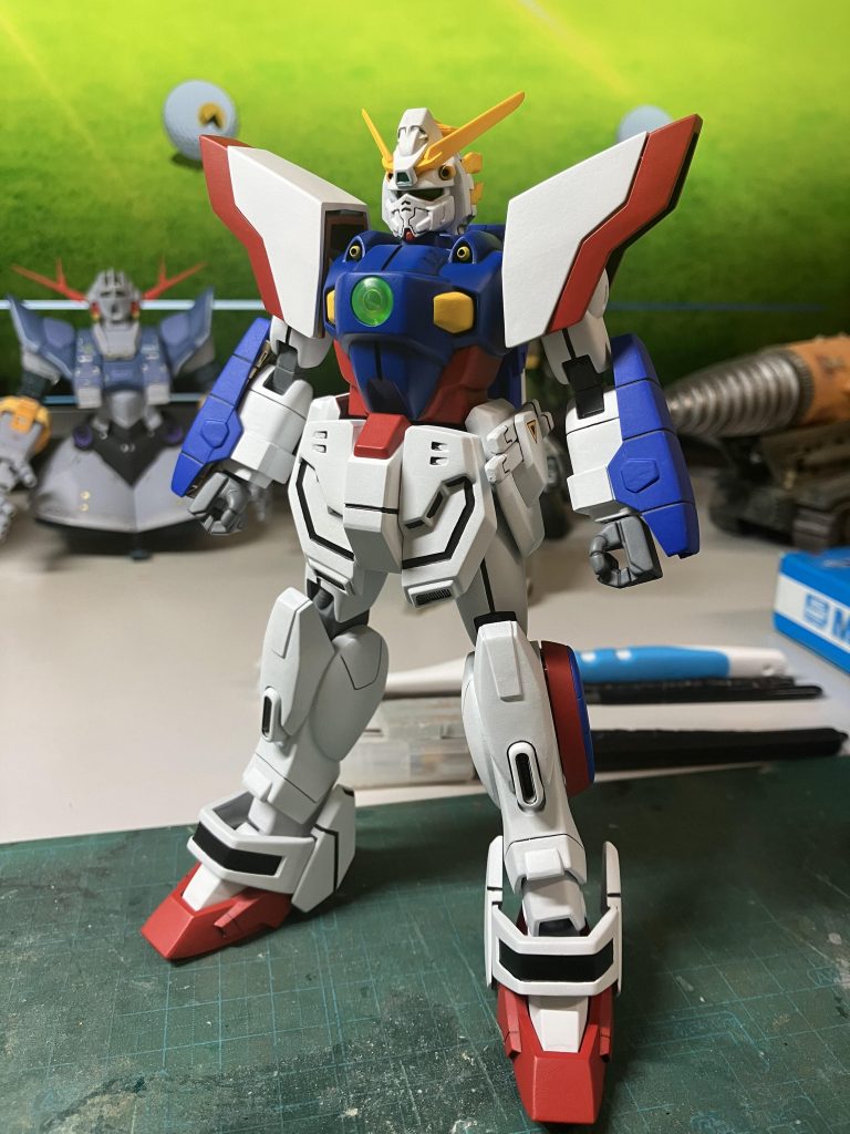 ノーマルモードです。ノーマルモードの顔のゴツさ好きですね。