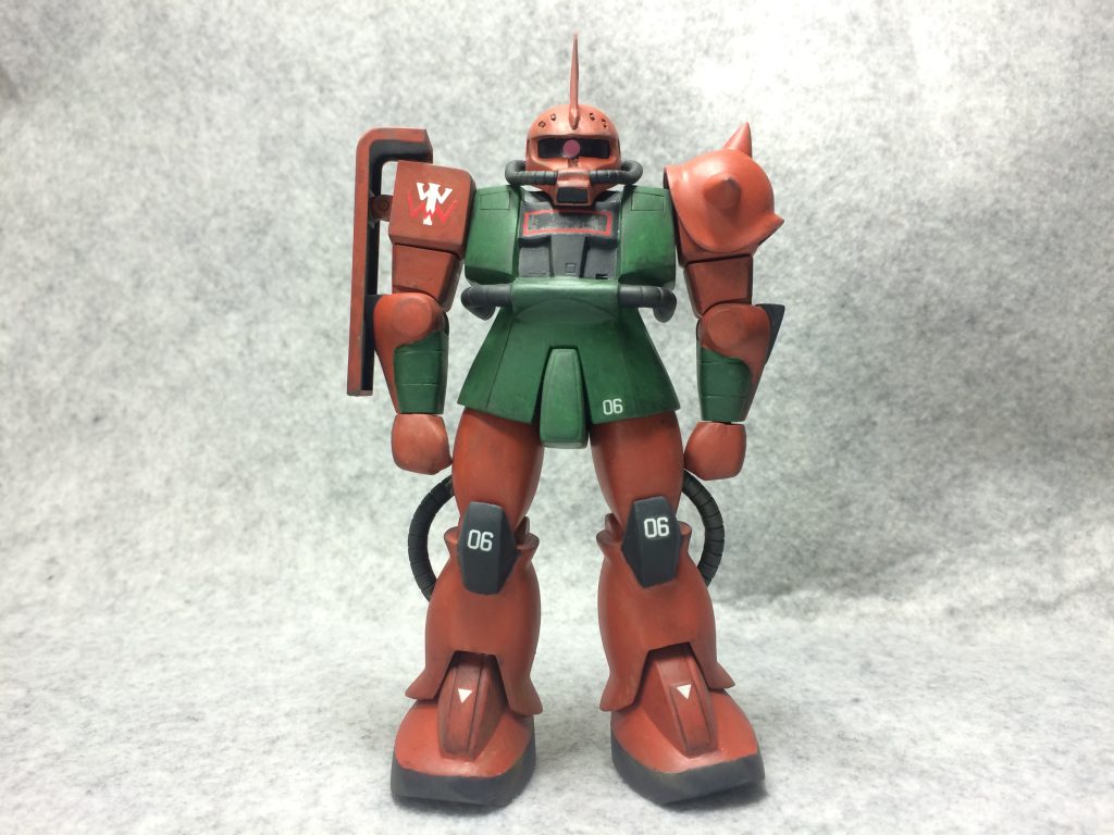 旧キット　ガルマ専用ザク–2枚目/制作者：朝会