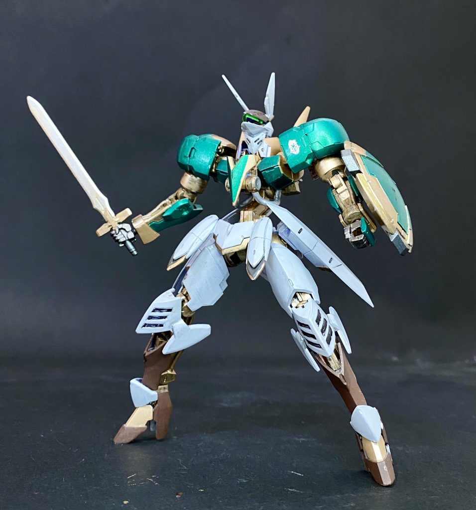 光沢トップもかけました。