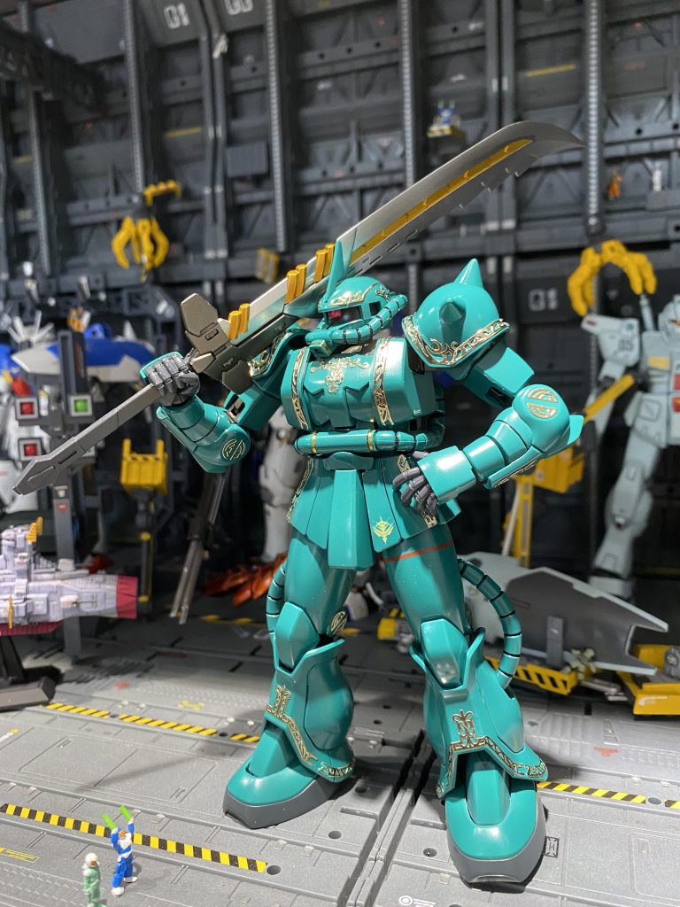 ドズル・ザビ専用ザクII–4枚目/制作者：Tencho