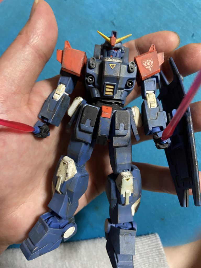 ブルディステニー2号機ウェザリング–2枚目/制作者：ガンライ