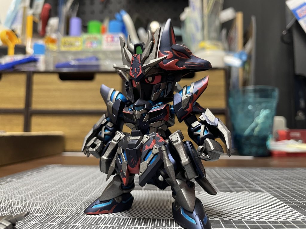 信長エピオンより拘らなかったので気軽に楽しく出来たと思います。以上ご覧頂きありがとうございます！！日々忙しいのですがまたそのうち落ち着いたらじっくりSD作り込みたいと思います。