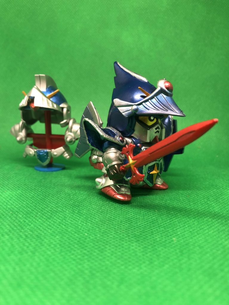 フルアーマーナイトガンダム。メッキ剥がしに初挑戦しましたが、大失敗。ダメダメですね、、