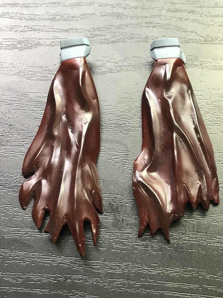 パテで腰布ぽい物を作りました上手く布らしさが出ず四苦八苦…パテ難しすぎです。