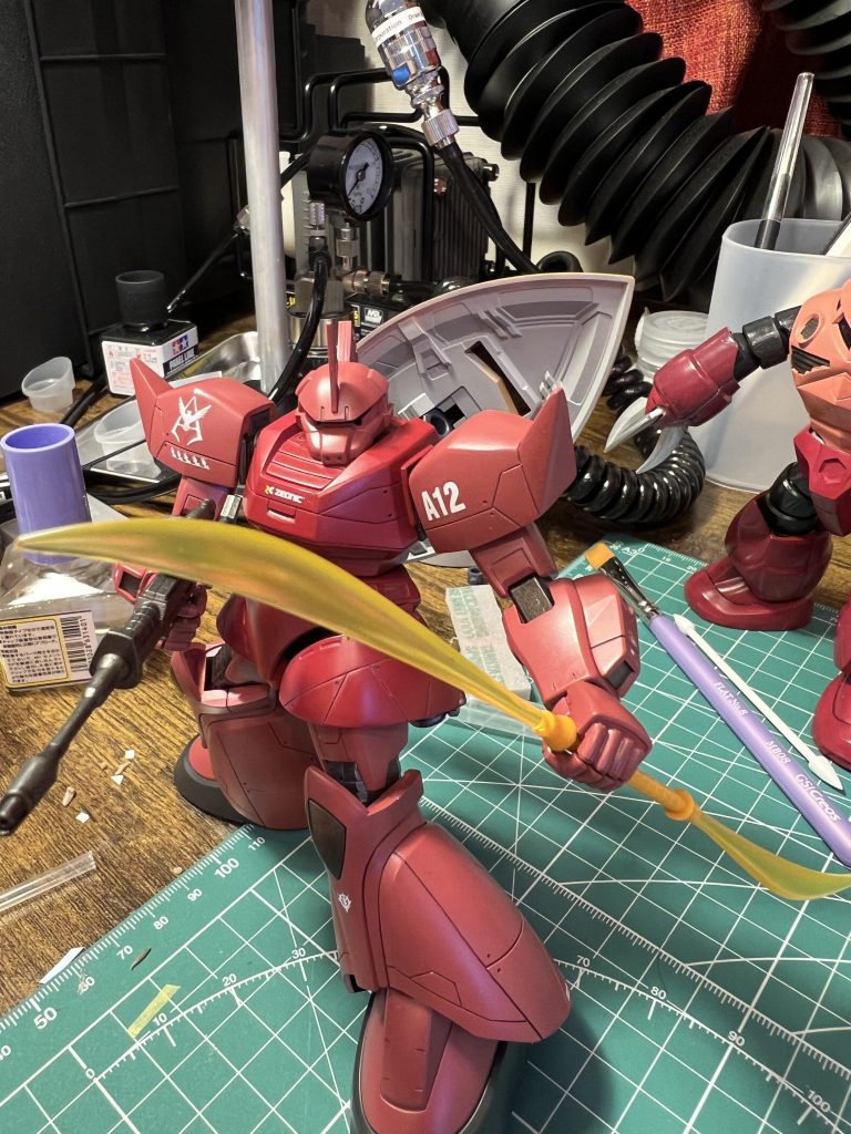 第3作目 HGUC 1/144 MS-14S シャア専用ゲルググ–3枚目/制作者：@zeroberthongo