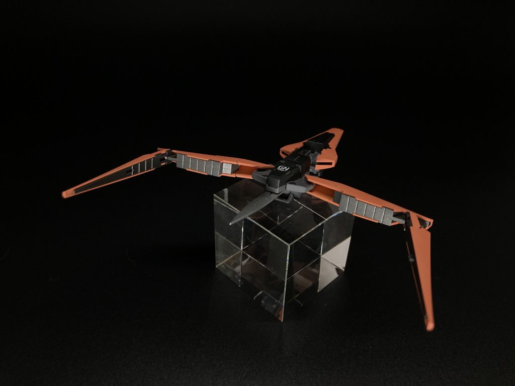 GNシールドニードル状態もフレームカラーだったところをアイアンカラーにしてより凶器っぽく仕上げました。