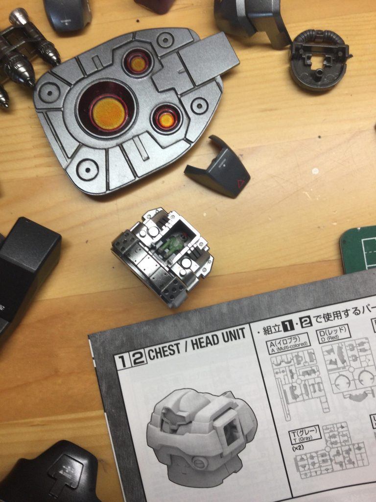 一応、足裏及びパイロットも塗っています‼︎ パイロットはエナメルを使用しました‼︎