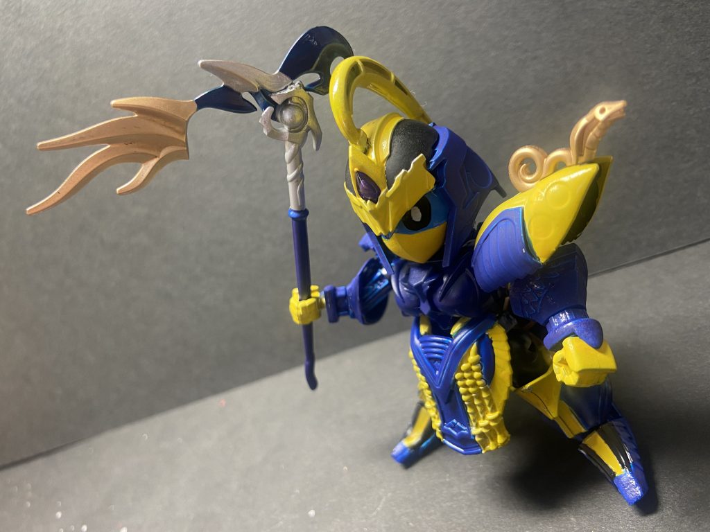 愛情持って作ったので、仕上がり自体は個人的に気に入ってはいるんですが…なんせほぼカラーリング変更だけなので、「プル専用キュベレイmk2」モチーフって言った方が納得してもらえそうな程です。完成してみれば、想像以上にクレオパトラキュベレイの印象から抜け出せない仕上がりでした🙄苦笑