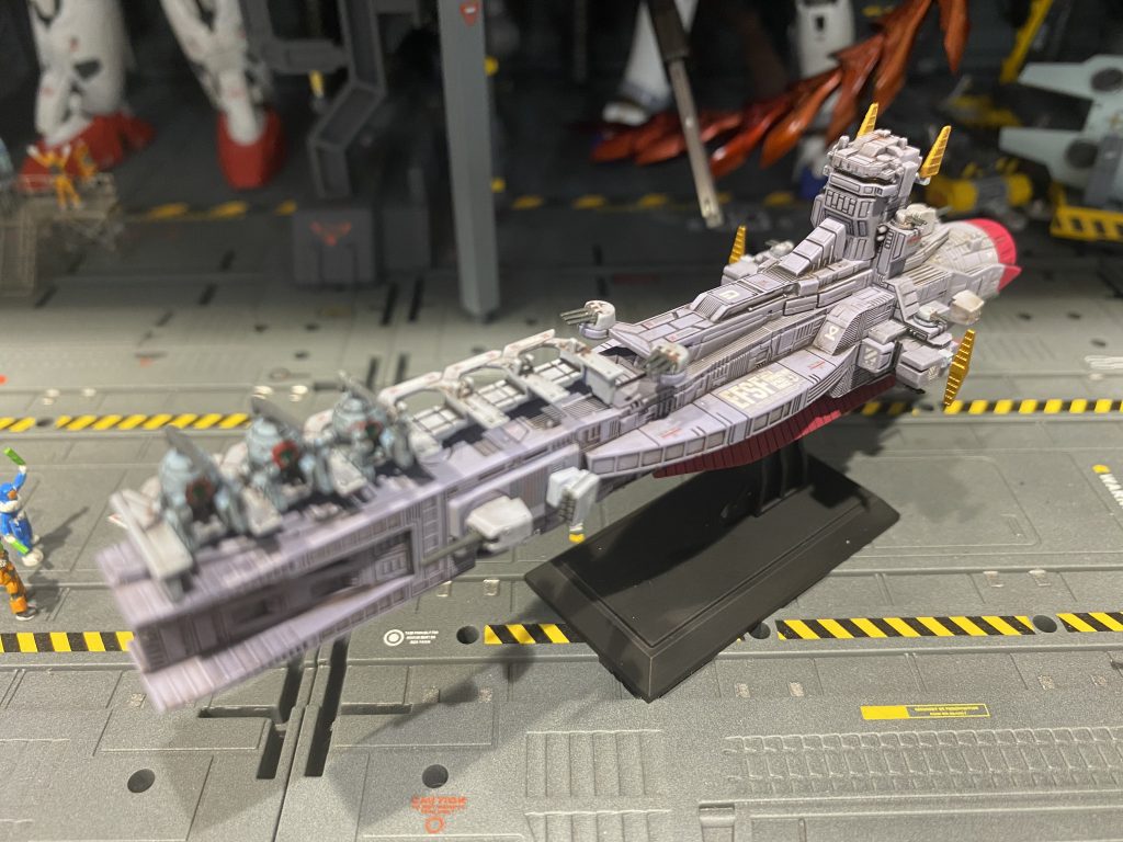 サラミス級巡洋艦&マゼラン級戦艦–2枚目/制作者：Tencho