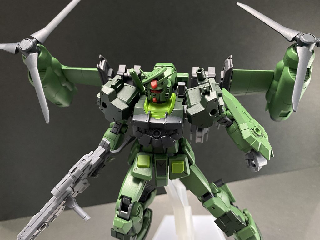 グリーンベレーガンダムMM–9枚目/制作者:頑固モデラー