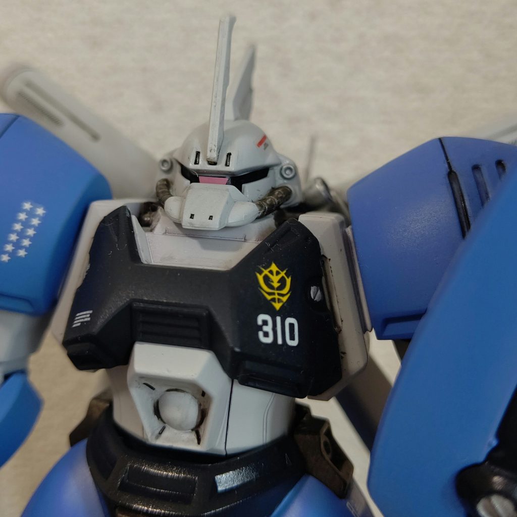 HG ゲルググマリーネ ユーマライトニング風塗装–4枚目/制作者：アップル