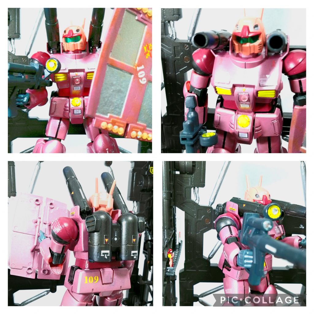 と言うことで、少し手抜き感が残りましたが、こんな出来映えです。