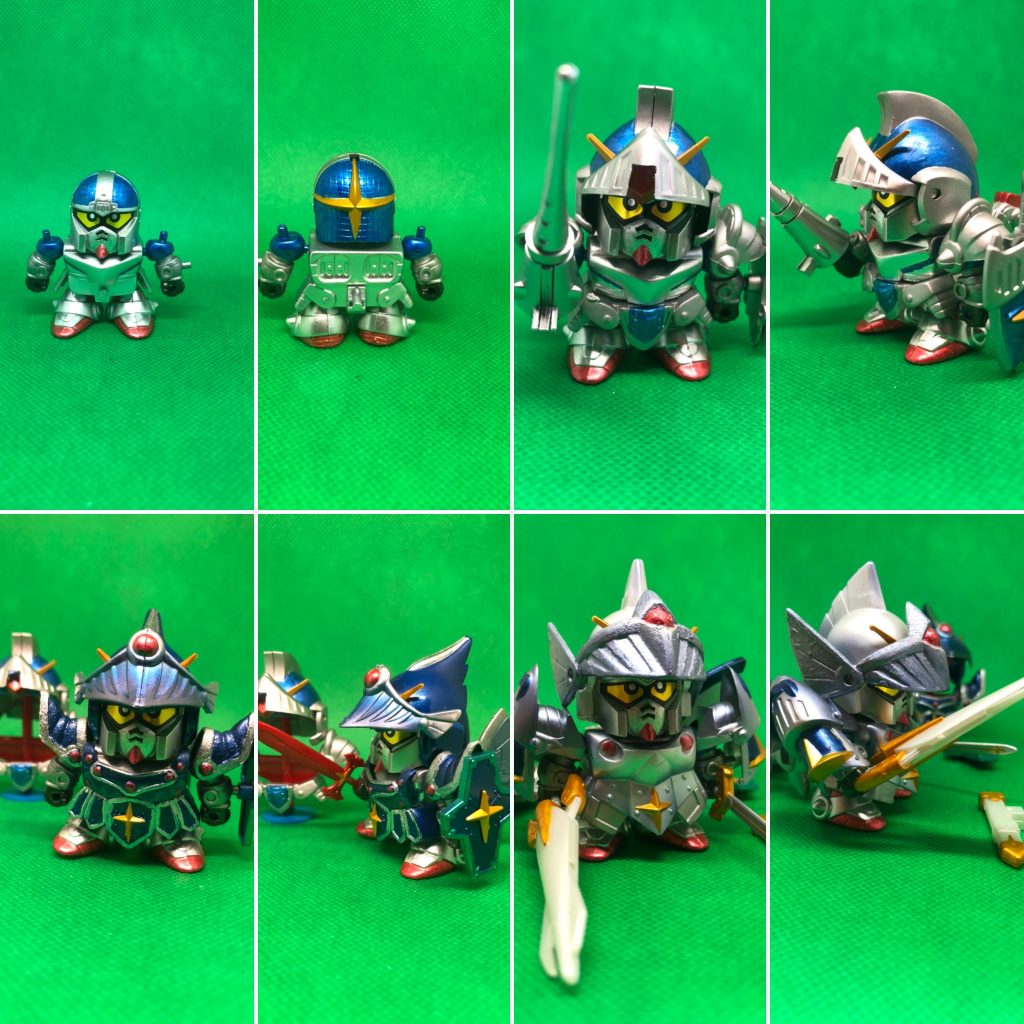 軽装、ナイト、フルアーマー、バーサルまとめ