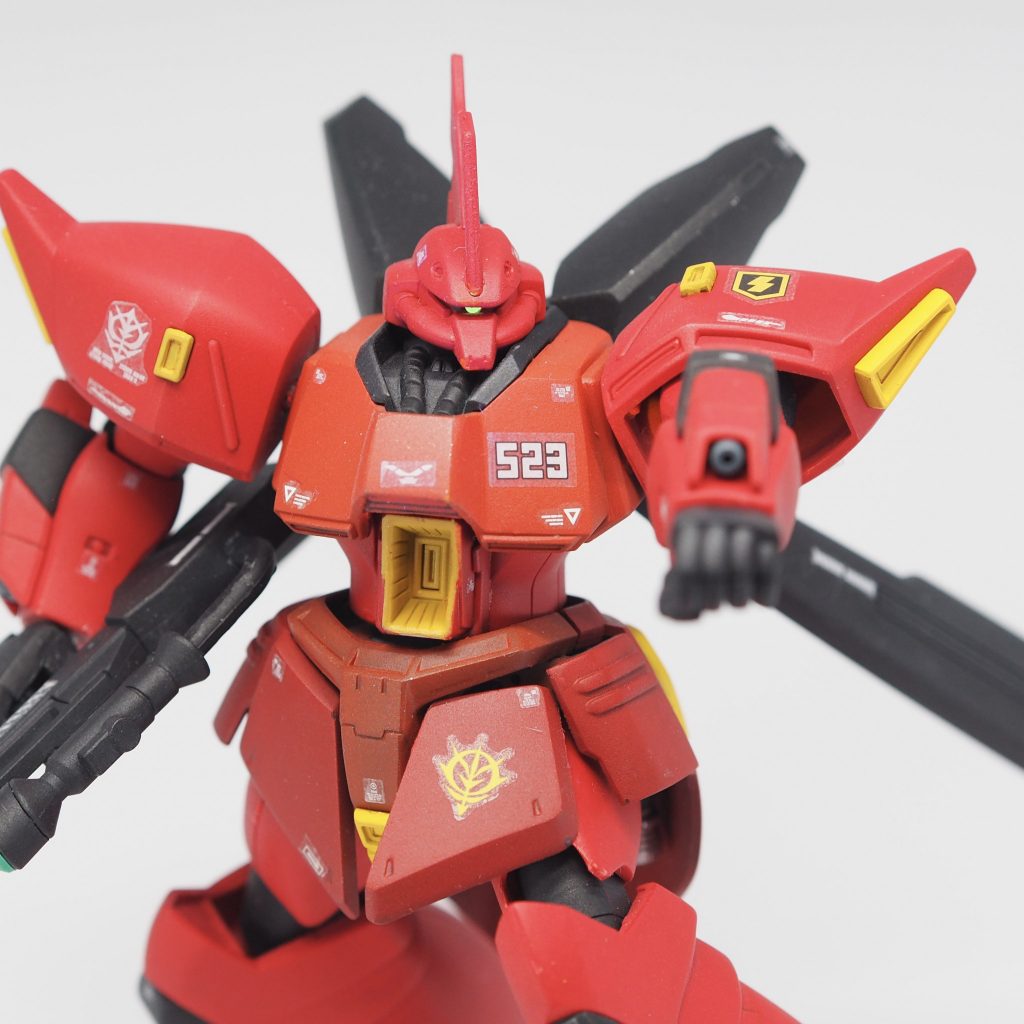 久しぶりに古いhgucのキットを作りましたが、楽しかったです。