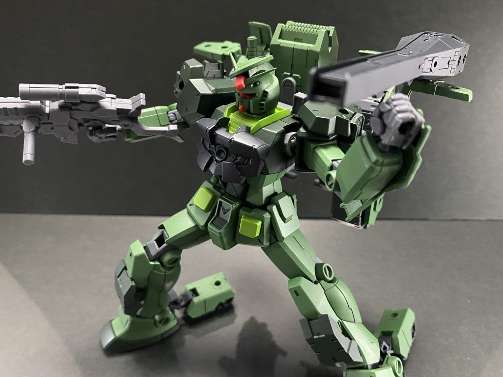 グリーンベレーガンダムMM–7枚目/制作者:頑固モデラー