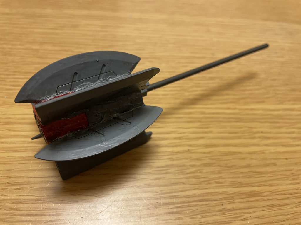 ガンダムデスサイズヘルカスタム(デストロイランチャー装備)–2枚目/制作者:闇の君主「ショウヤ」(旧名:インパルス)