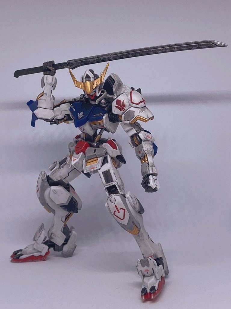 バルバトス–4枚目/制作者：レン@筆塗り部分塗装