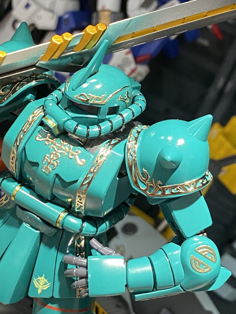 ドズル・ザビ専用ザクII–3枚目/制作者：Tencho