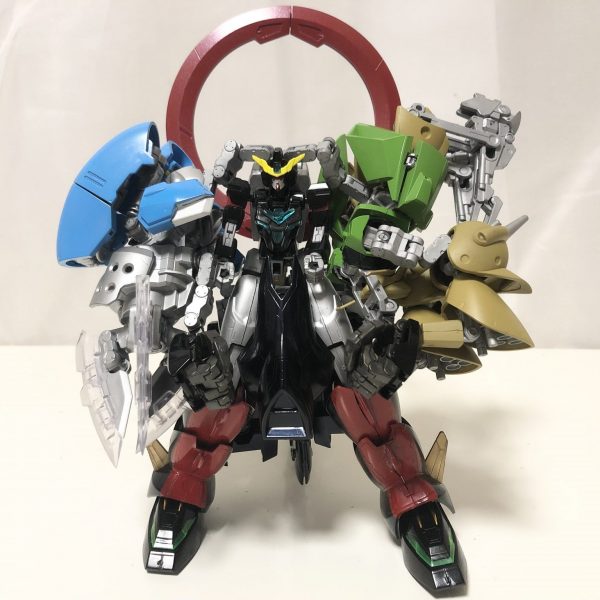 合体ガンプラ完成