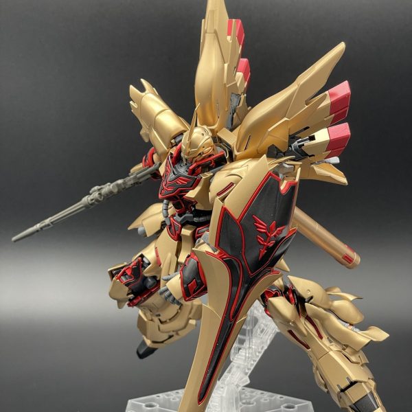 MG ガンダム バルバトス MAOH ver.CHAR｜CHARさんのガンプラ作品｜GUNSTA（ガンスタ）