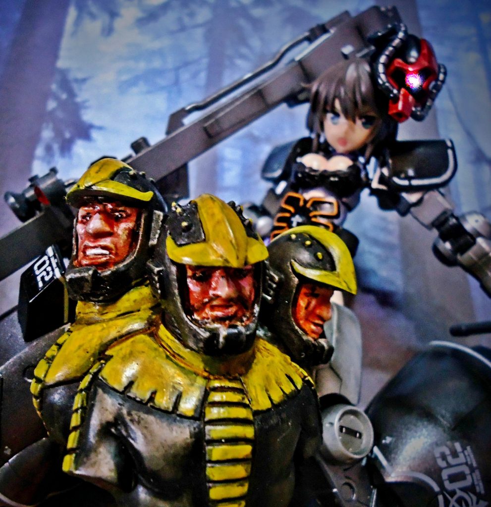 最後にトラウマを埋め込むビジュアルの黒い三連星をメインで！夜に一人でトイレに行けなくなっても知りませんよ〜っ！観覧して頂きましてありがとうございました。