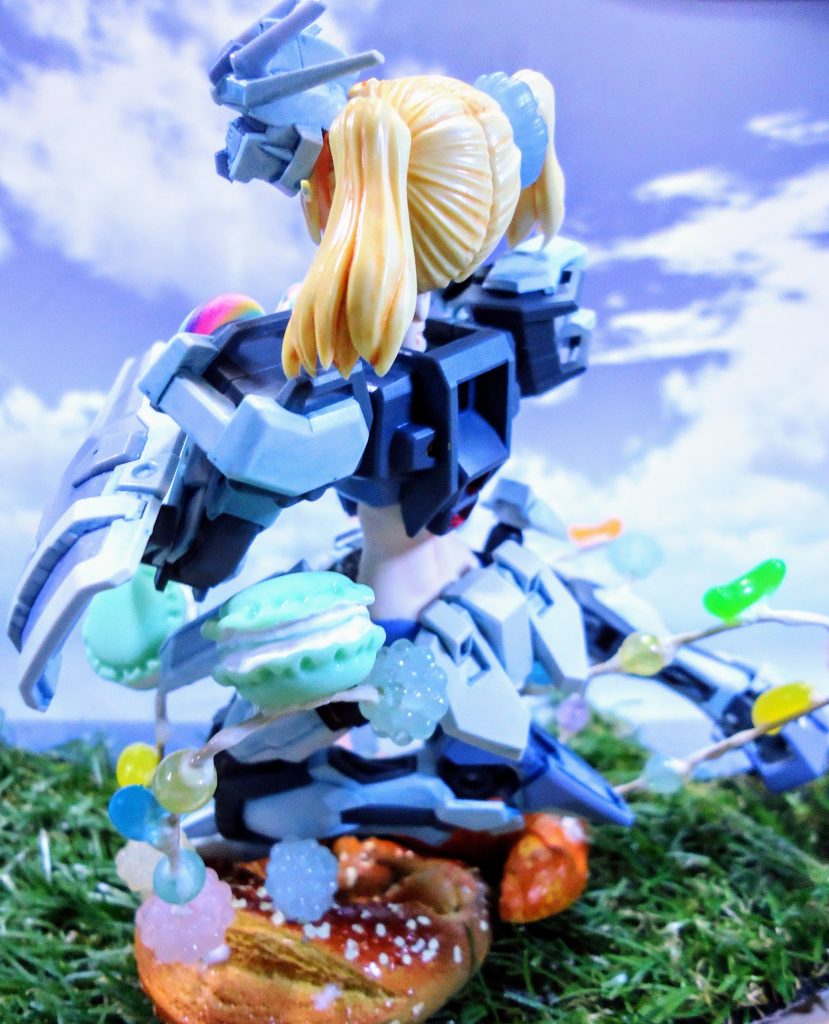 一番の鬼門になるバックショットはしっかりとアーマーで覆ってレギュレーション仕様となっています(汗)