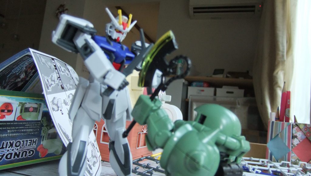 もうちょいこう･･･ポージング変えるとかさぁ(￣▽￣;)