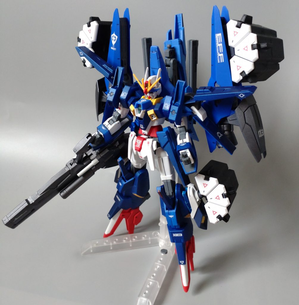 始めはAGE3にZZを合わせるつもりでしたがキットが無かったので、名前しか似てないZZⅡを使用する強行プランで進めました。