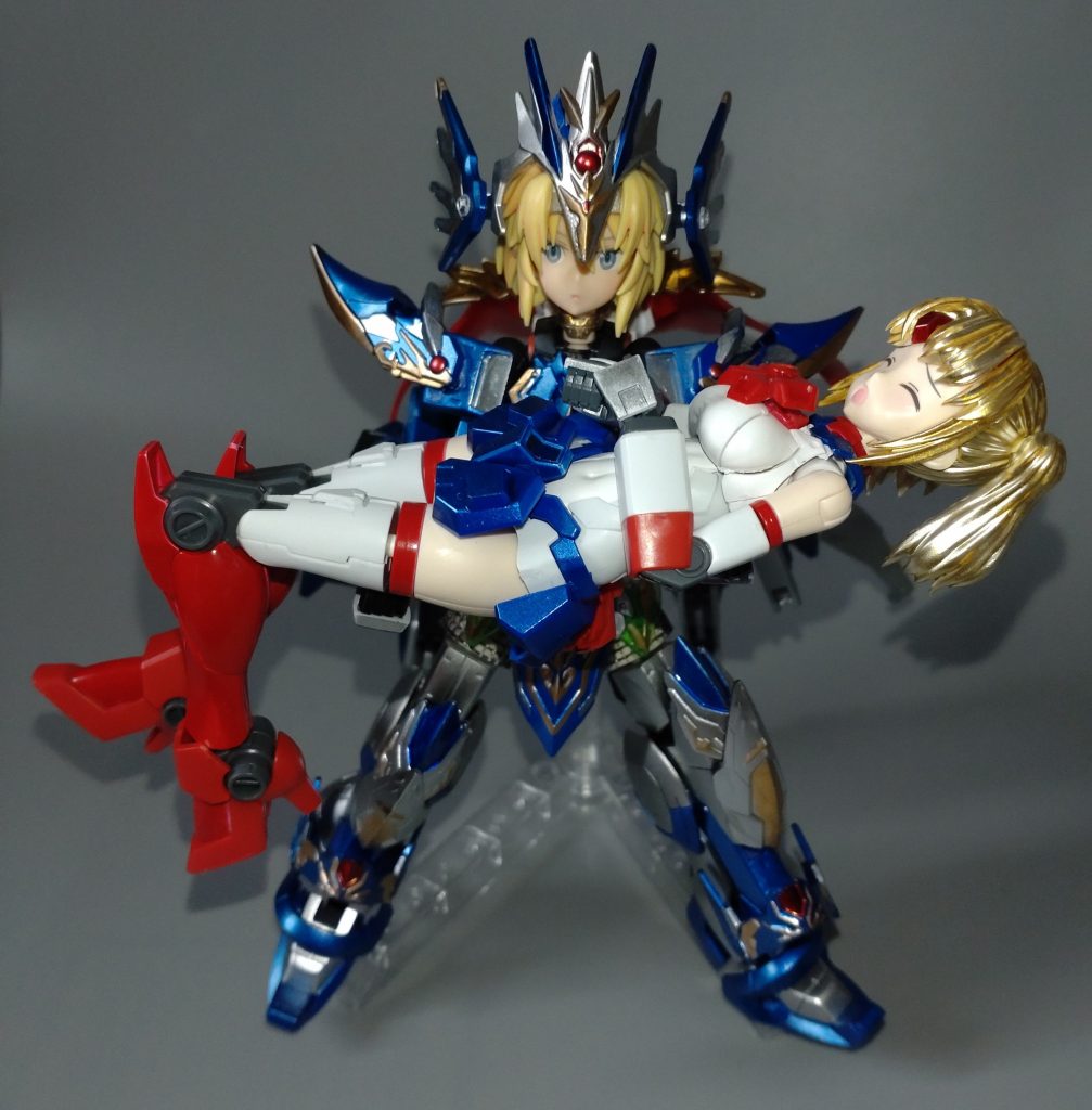 オイタが過ぎましたようで、騎士らしく？お姫様抱っこで連行。こんなノリですみませんがご閲覧、ありがとうございました。