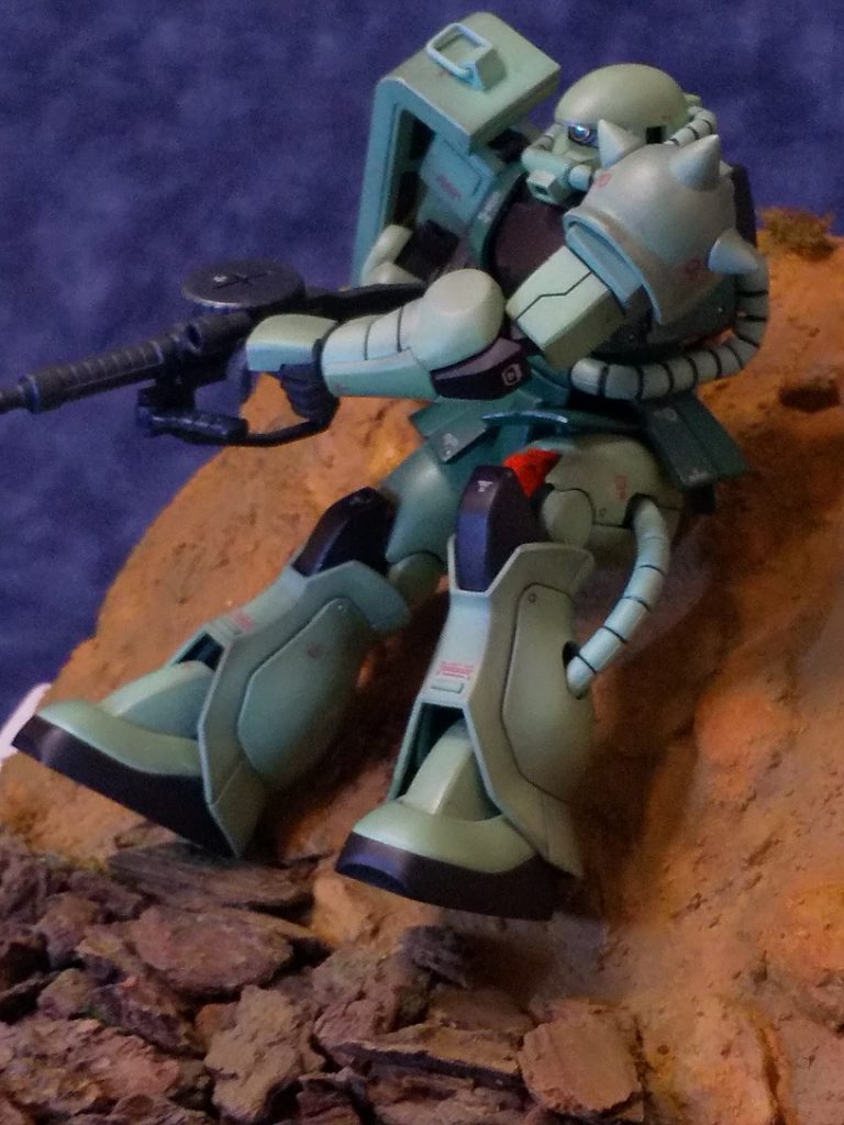 ウェザリングはロールアウト直後設定なので傷はなくホコリのみ表現しました