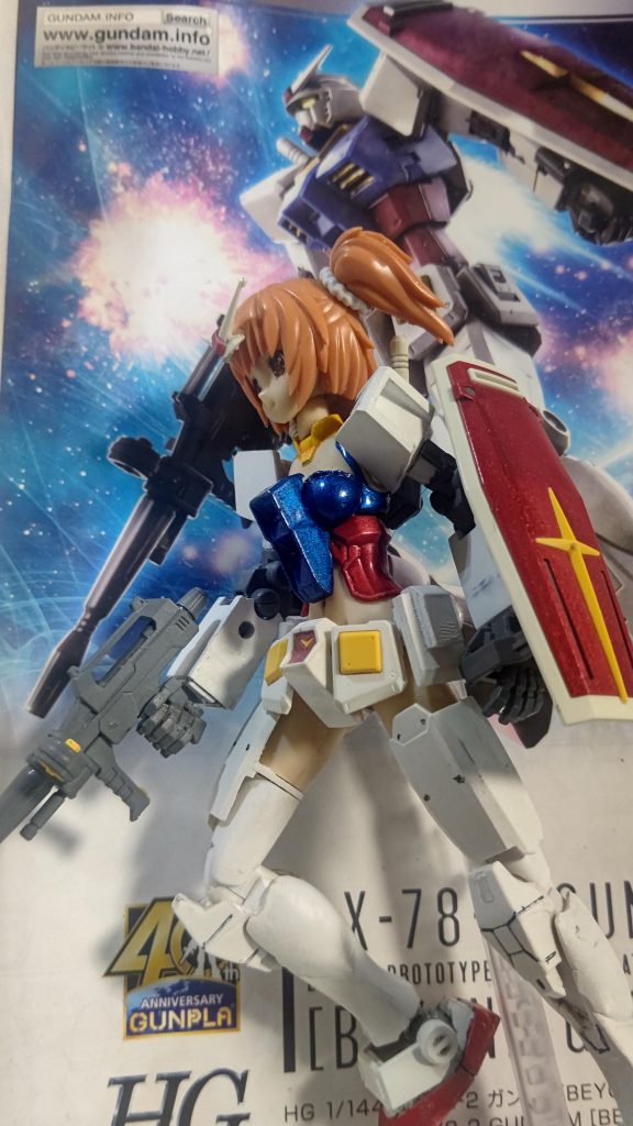 ガンダム娘–4枚目/制作者：Rosalia