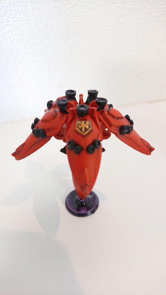 手書きでクロスボーンのマーク描いてみました。まぁ、遠くから見ればオッケーっしょ♪にしてもどの角度の写真を撮ればいいやら