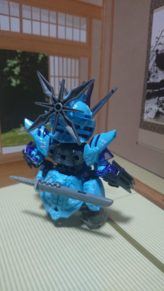 後ろ。どうしても肉抜けが気になる。