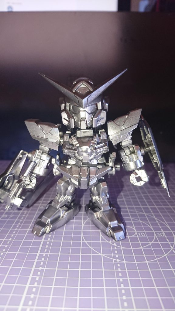 メッキ塗装SDエクシアガンダム–2枚目/制作者:G.I