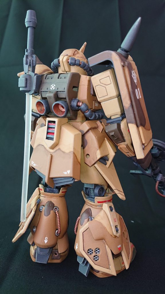 高機動型ザク(地上用)–3枚目/制作者：パテの歌声