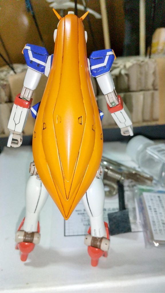 塗装はモデルグラフィックス誌の秘伝レシピ参考に調色 関節部は自作ウォームグレー